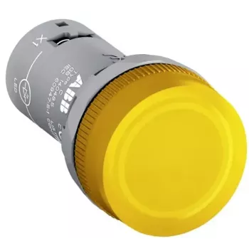 ABB CL2-502Y gul LED-indikatorlampa 24V AC/DC, 22 mm 1SFA619403R5023