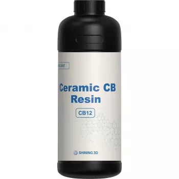 SHINING 3D CERAMIC C&B CG12-A1 0,5kg 3D-utskriftsharts för tandkronor & broar M00004731