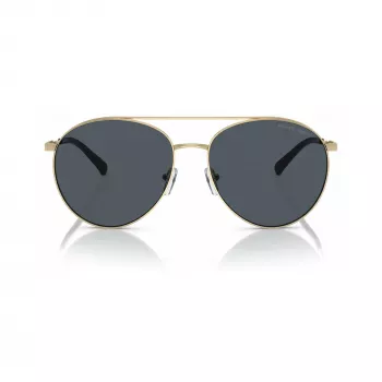 Michael Kors damsolglasögon MK1138-101487 guldfärgad båge, mörkgrå gradientglas 58 mm