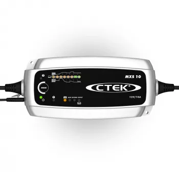 CTEK MXS 10 CIC EU 40-215 Automatic Battery Charger 12V 10A IP65 for Lead-Acid Batteries