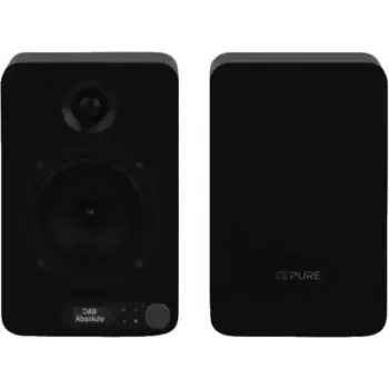 Pure Acoustics Pure Classic Active svart EU/UK systemradio DAB/DAB+/UKV med Bluetooth och fjärrkontroll (254590)