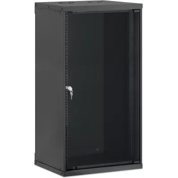 Intellinet 19 inch väggskåp Basic Line 20U 400 mm djup svart RAL 9005 716734