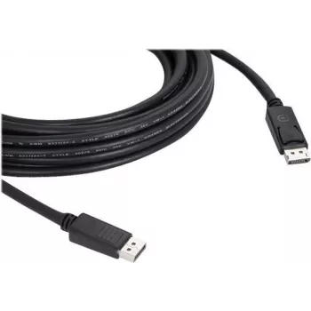 Kramer C-DP-50 DisplayPort-kabel 15,2 m 4K svart låsbar 97-0617050