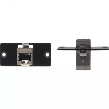 Kramer W-45 RJ-45 väggplattinsats - svart 80-00026799