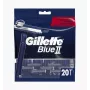 Gillette Blue II engångsrakhyvel för män, 20 st, tvillingblad med Lubrastrip 7702018466757