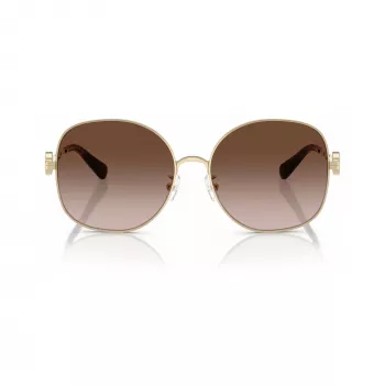 Tory Burch TY6112-334613 damensolglasögon butterfly dark havana brun gradient 56/16/140 mm