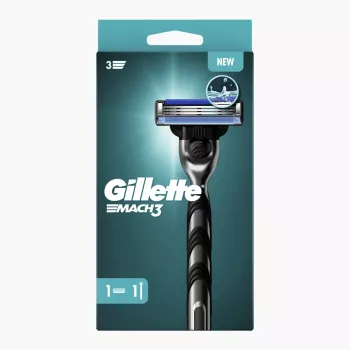 Gillette Mach3 Manual Razor for Men with 1 Cartridge 8001090442819