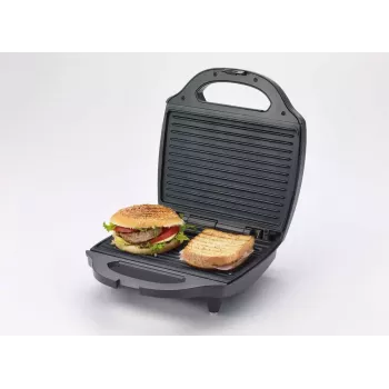 Ariete A1980 smörgåsgrill & grill, 750 W, svart/silver