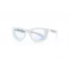 SHADEZ Blue Light White Teeny blåljusfilterglasögon för barn, 7–16 år