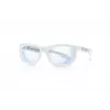 SHADEZ Blue Light White Teeny barnbågar för digitala enheter, 3-7 år