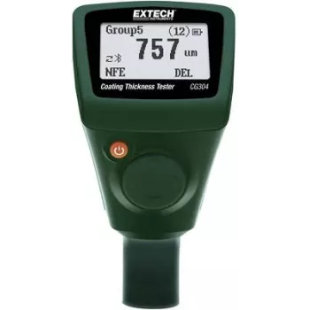 Extech CG304 skikttjockleksmätare 0-2000 µm med Bluetooth och USB