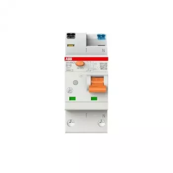 ABB brandskyddsbrytare med integrerad MCB SX-ARC1-B16, 16 A, 1P+N, 6 kA, B-karakteristik, 2 moduler 2CSA255908R9165