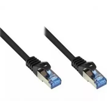 ESTARS Dätwyler Uninet 7702 FRNC Cat 6A S/STP patchkabel med Hirose TM31 RJ45, svart, 1,5 m (ES1.7.0150BK)