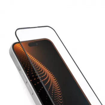 SBS Mobile skärmskyddsfilm av härdat glas för Apple iPhone 16e, 14, 13 Pro, 13 – 9H, 0,3 mm, oleofob, bubbelfri, 1-pack TEAPPLD3OIPSE25