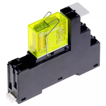Finder 48.12.9.024.5050M relä 24V DC DPDT 8A pluggrelä