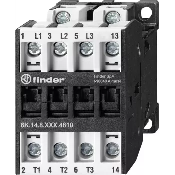 Finder 6K.14.8.230.4810 modulär kontaktor 4NO 25A 230V AC DIN-skena