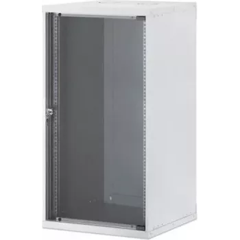Intellinet 19 inch väggmonterat rackskåp Basic Line 20U 560mm djup grå RAL 9005 716802