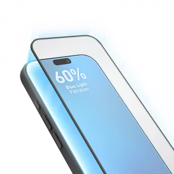 SBS Anti-Blåljus skärmskyddsglas Full Cover för iPhone 18 Pro Max