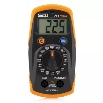 HT Instruments HT14D digitalmultimeter CAT III 300 V, CAT II 600 V, 2000 counts 1010160