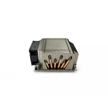 Dynatron W21 2U CPU-kylare för Socket 5964, aktiv/passiv omkopplingsbar, svart