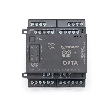 Arduino Pro Opta Ext D1608S expansionsmodul, 16 programmerbara spänningsingångar, 8 halvledarreläer 24 V DC 2 A (AFX00006)