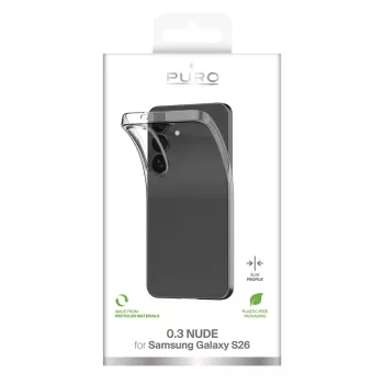 SBS Mobile transparent TPU-baksideskal för Samsung Galaxy S26 PUSGS2603NUDETR