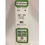 Evergreen 212 polystyren rundstav 2 mm x 350 mm, 6 st