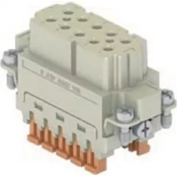 ILME CSAHF10 honkontaktsinsats 10P+PE silver SQUICH 16A 250V storlek 49.16