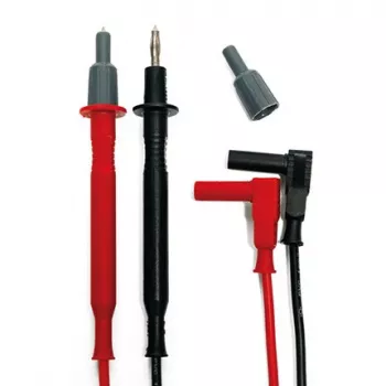 HT Instruments 4413-2 säkerhetsmätkablar, 2 m, CAT IV 1000V, 10 A, röd/svart 1003090