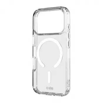 SBS Light Mag skal för iPhone 18 Pro Max / 17 Pro Max, MagSafe-kompatibelt, transparent