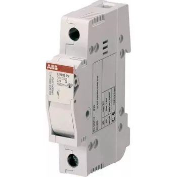 ABB STOTZ-KONTAKT E91/32PV säkringslastfrånskiljare, 2-polig, 32 A, 1000 V DC, gPV cylindrisk 10x38 mm, DIN-skena 2CSM204713R1801