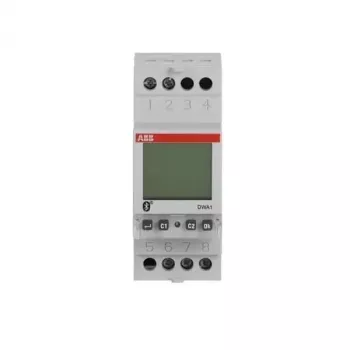 ABB DWA1 Bluetooth digital astronomisk timer, 1 kanal, DIN-skena, 230 V AC, 16 A 2CSM222511R1000