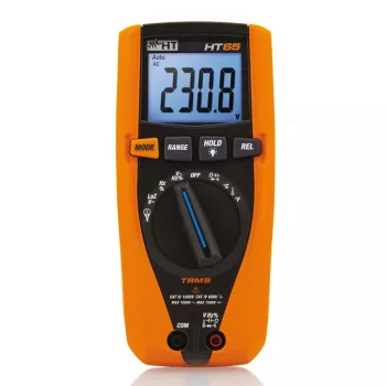 HT Instruments HT65 digitalmultimeter CAT III 1000V CAT IV 600V 4000 counts 1010345