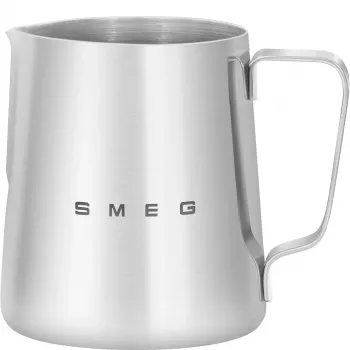 Smeg CMMJ01 mjölkskumningskanna 50-talsstil silver rostfritt stål
