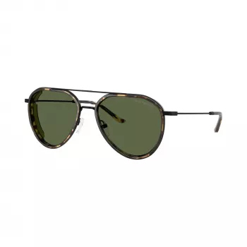 Emporio Armani solglasögon herr rektangulära EA2163-300171 svart/grå 56 mm
