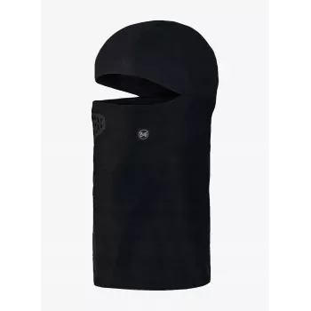 BUFF Thermonet Hinged balaclava barn - enfärgad svart