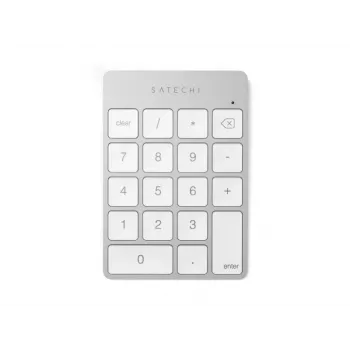 Satechi Slim Wireless Keypad – Bluetooth-nummerknappsats, silver