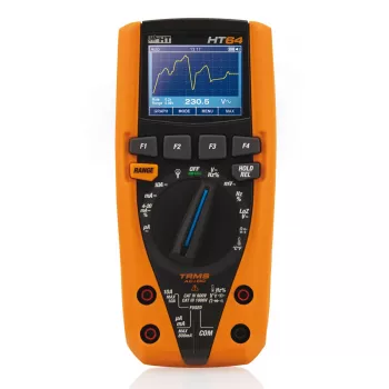 HT Instruments HT64 digitalmultimeter med datalogger, True RMS, CAT III 1000V / CAT IV 600V, 6000 counts 1010340