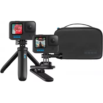GoPro Travel Kit AKTTR-002-VN tillbehörssats (Shorty, Sleeve + Lanyard, kompakt väska)