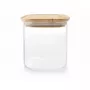 IBILI 800 ml rektangulär lufttät livsmedelsbehållare med lock, BPA-fri, transparent
