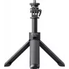 Insta360 Mini 2-i-1 stativ selfie-stick för actionkameror, 1/4 inch skruv, aluminiumlegering, svart CINSAAVB