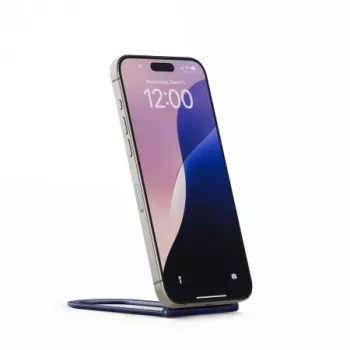 Twelve South Curve Nano – justerbart magnetiskt ställ i aluminium för iPhone (Coastal)