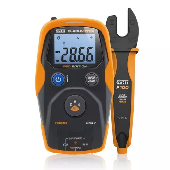 HT Instruments Flashmeter Pro TRMS digitalmultimeter med luxmeter och blixtdurationmätning 1010601