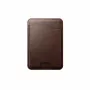 NOMAD Leather Mag Wallet – MagSafe- och Apple Find My-kompatibel läderväska (brun)