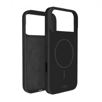 PURO Pulse Case for Apple iPhone 17 Pro - Black Polycarbonate, Scratch-Resistant PUIPC17P63PULSEBLK