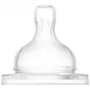 Philips Avent anti-kolik napp till babyflaska i silikon, medelhögt flöde, 3M+, 2-pack