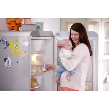 Philips Avent förvaringsburk för bröstmjölk och barnmat 180 ml (5-pack) med lock