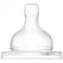 Philips AVENT anti-kolik-flaskor med silikonnapp 1M+, långsamt flöde, 2-pack