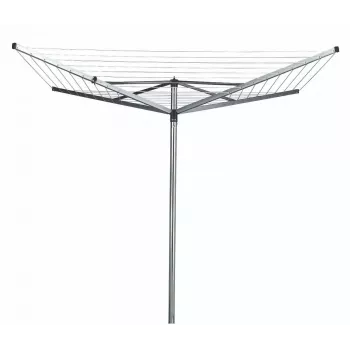 Brabantia Topspinner torkvinda 40m, 4 armar, Metallic Grey