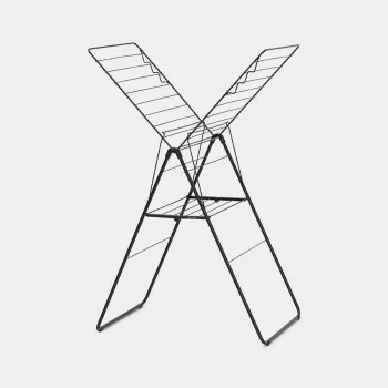 BRABANTIA HangOn torkställ, 20 m, mattsvart